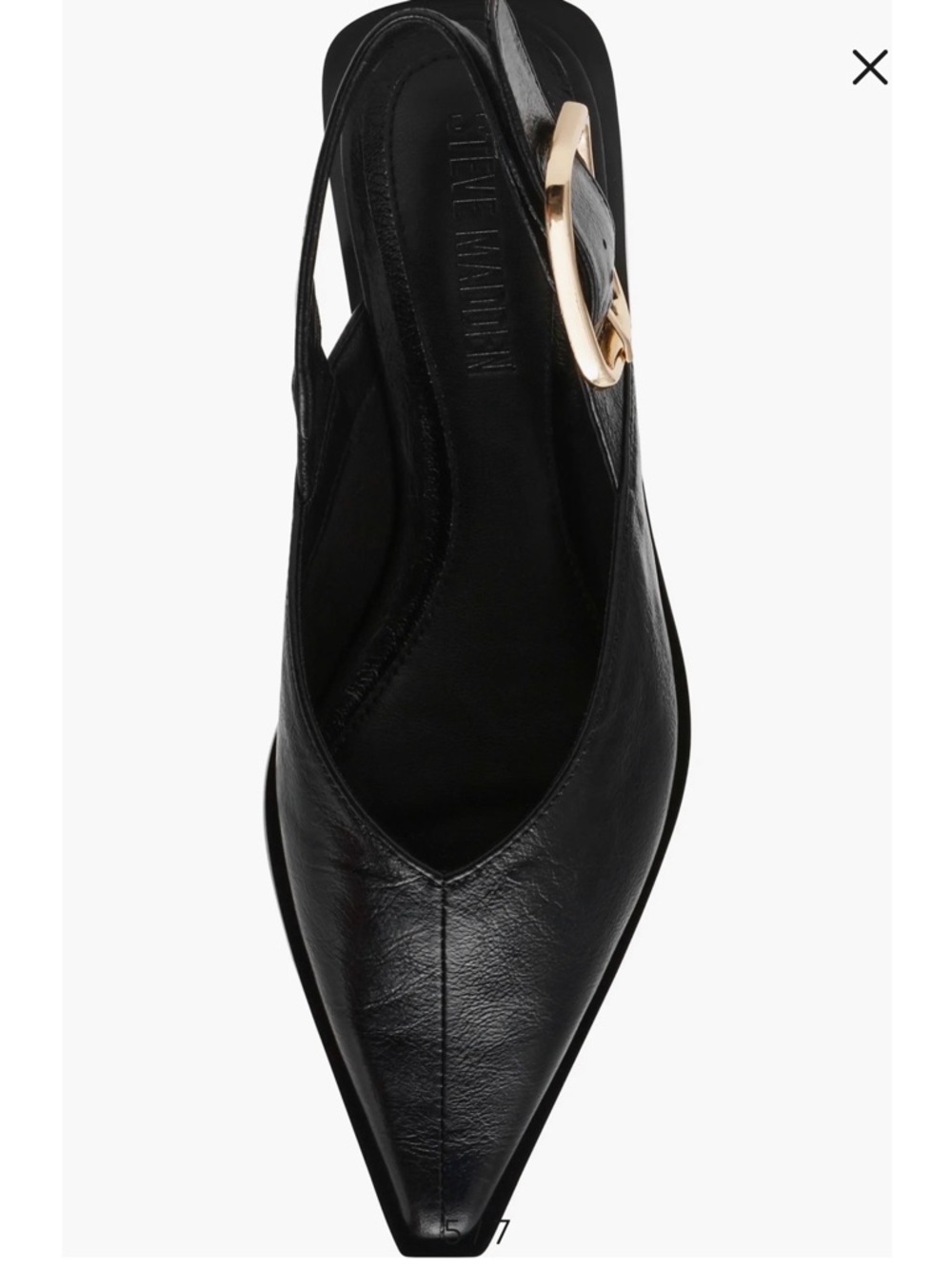 Shay Pointed Toe Slingback Flat (Women)